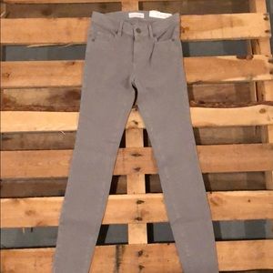 NWT gray loft performance denim legging